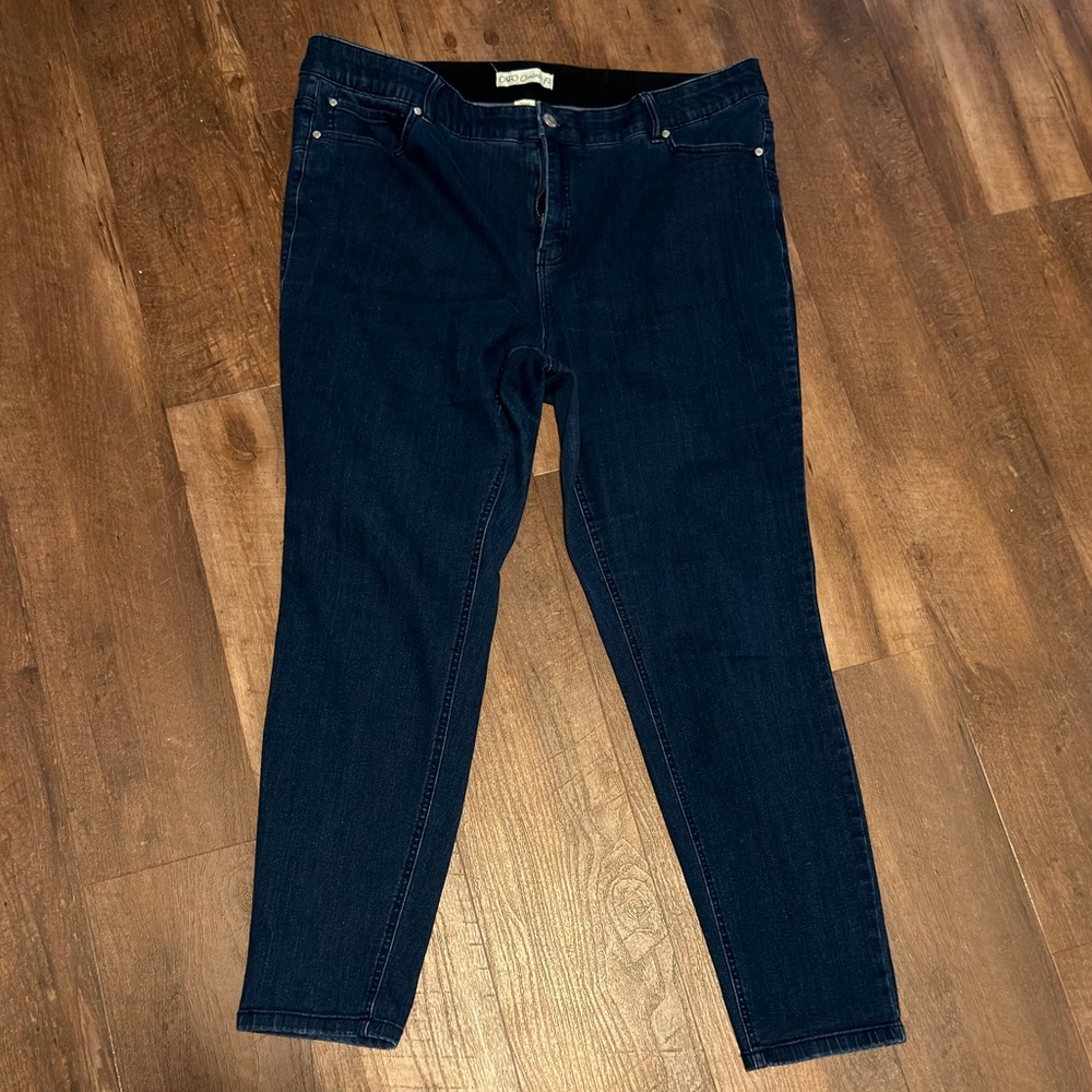 Cato Hi-Rise Skinny Dark Blue Women's Jeans